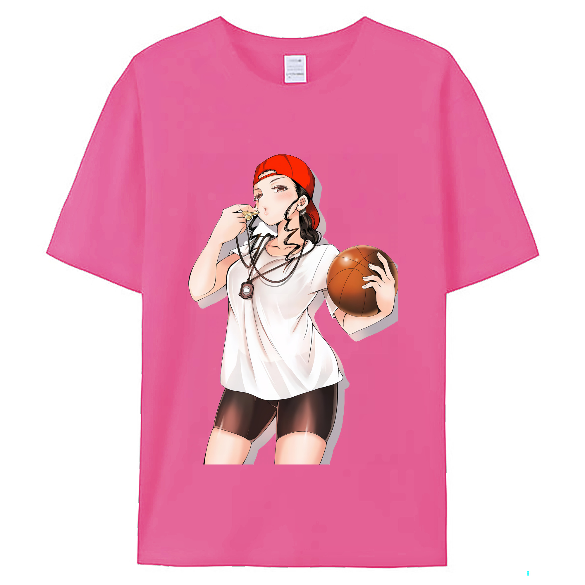 （画像用） SLAM DUNK／スラムダンク レディースカジュアルプリントTシャツ（綿100％）